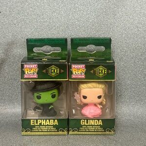 Funko Pop wicked Set: Elphaba & Glinda